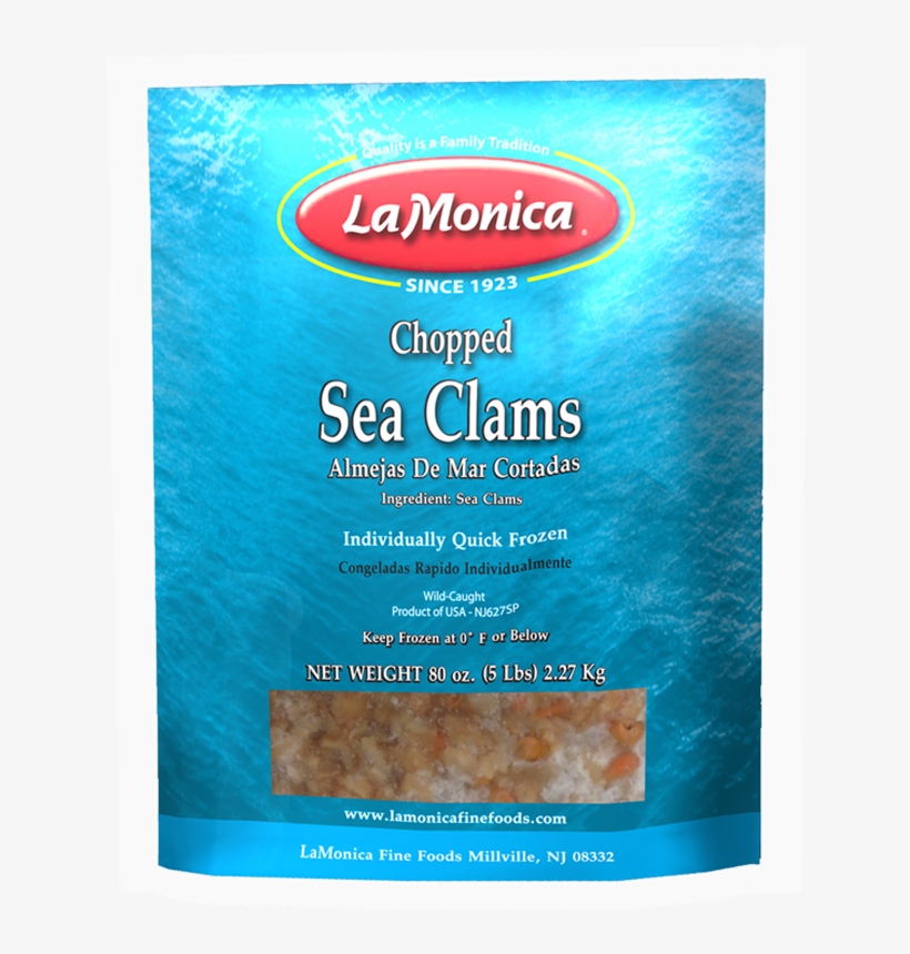 Our Lamonica Iqf Chopped Sea Clams Are Wild-caught - La Monica, transparent png #4918080