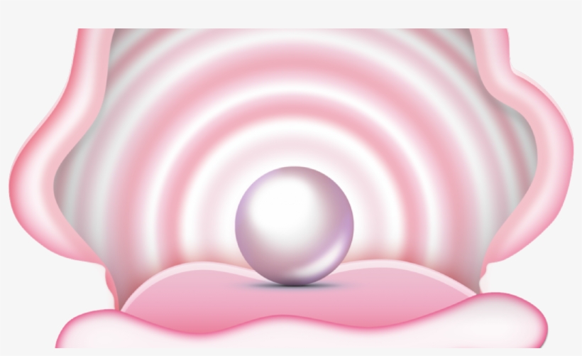 Clam Clipart Oyster - Cartoon Clam With Pearl, transparent png #4918755