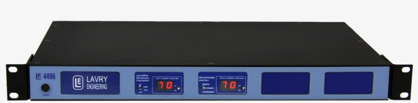 Lavry Engineering Lavryblue 4496 18 2 Channel Micpre - Inter M L800 Amplifier, transparent png #4919410