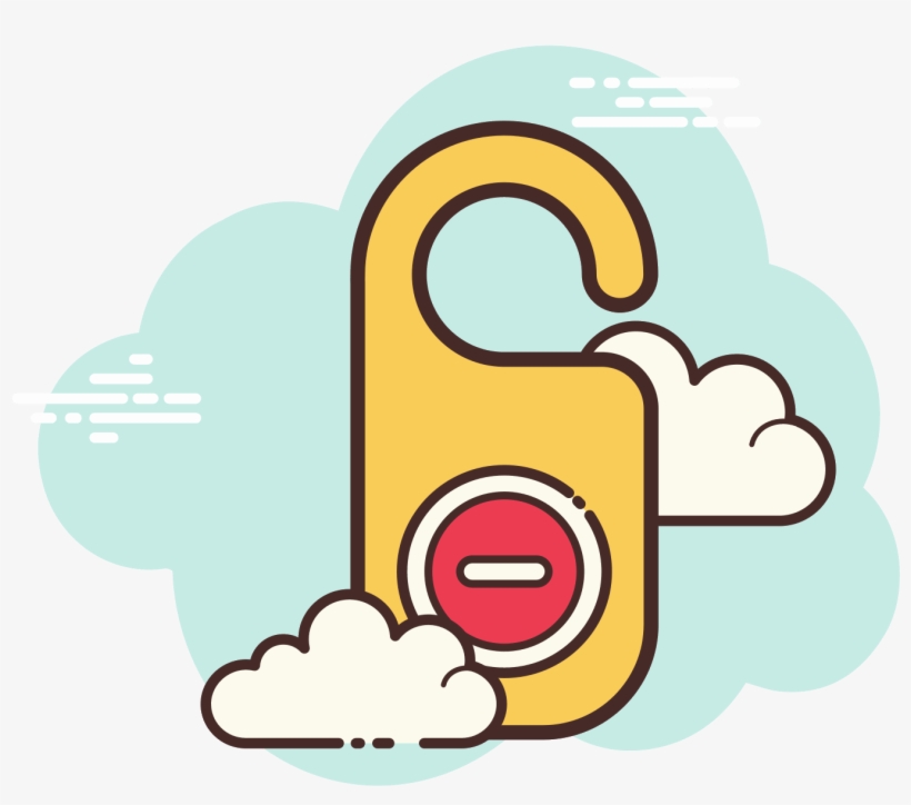 Hotel Door Hanger Icon - Matematicas Png, transparent png #4919472