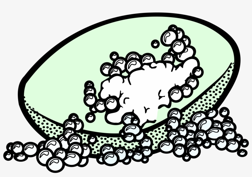 Soap Clipart Outline - Clip Art Sabun, transparent png #4919777