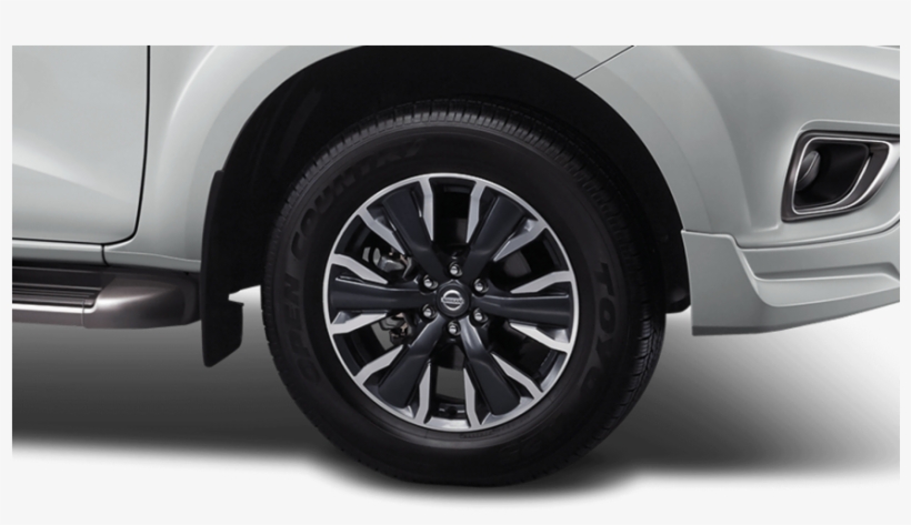 Smoke Chrome Rear Bumper With Sportech Emblem - ล้อ แม็ ก นาวา ร่า Np300, transparent png #4921066