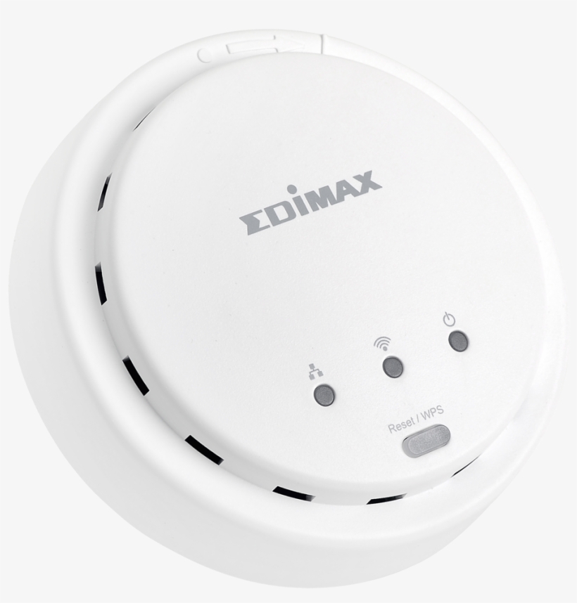 Edimax - Access Points - N300 - N300 High Power Ceiling - System Sensor Smoke Detector I4, transparent png #4921663