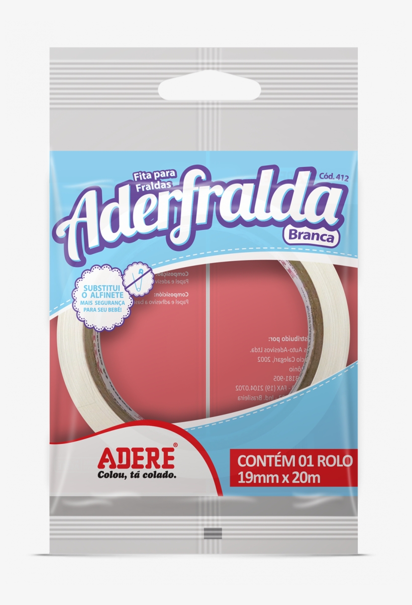 Aderfralda Crepe Adhesive Tape - Adere, transparent png #4922787