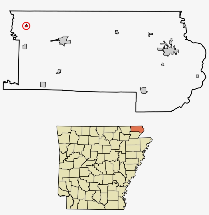 Clay County Arkansas Incorporated And Unincorporated - County Arkansas, transparent png #4923137