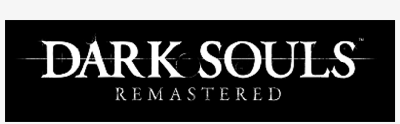 Dark Souls Remastered Title, transparent png #4924439