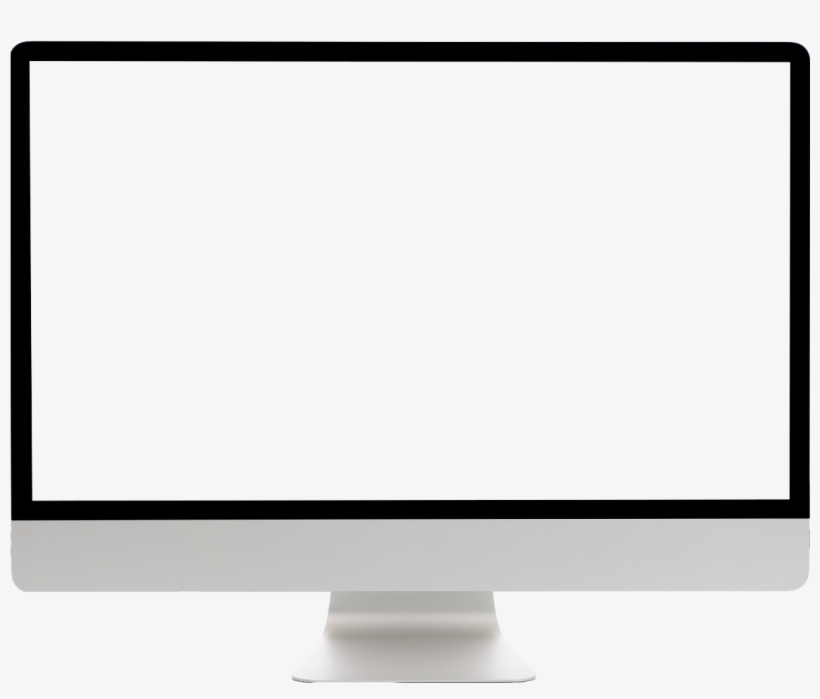 Mac Transparent Image - Blank Computer Screen, transparent png #4924910