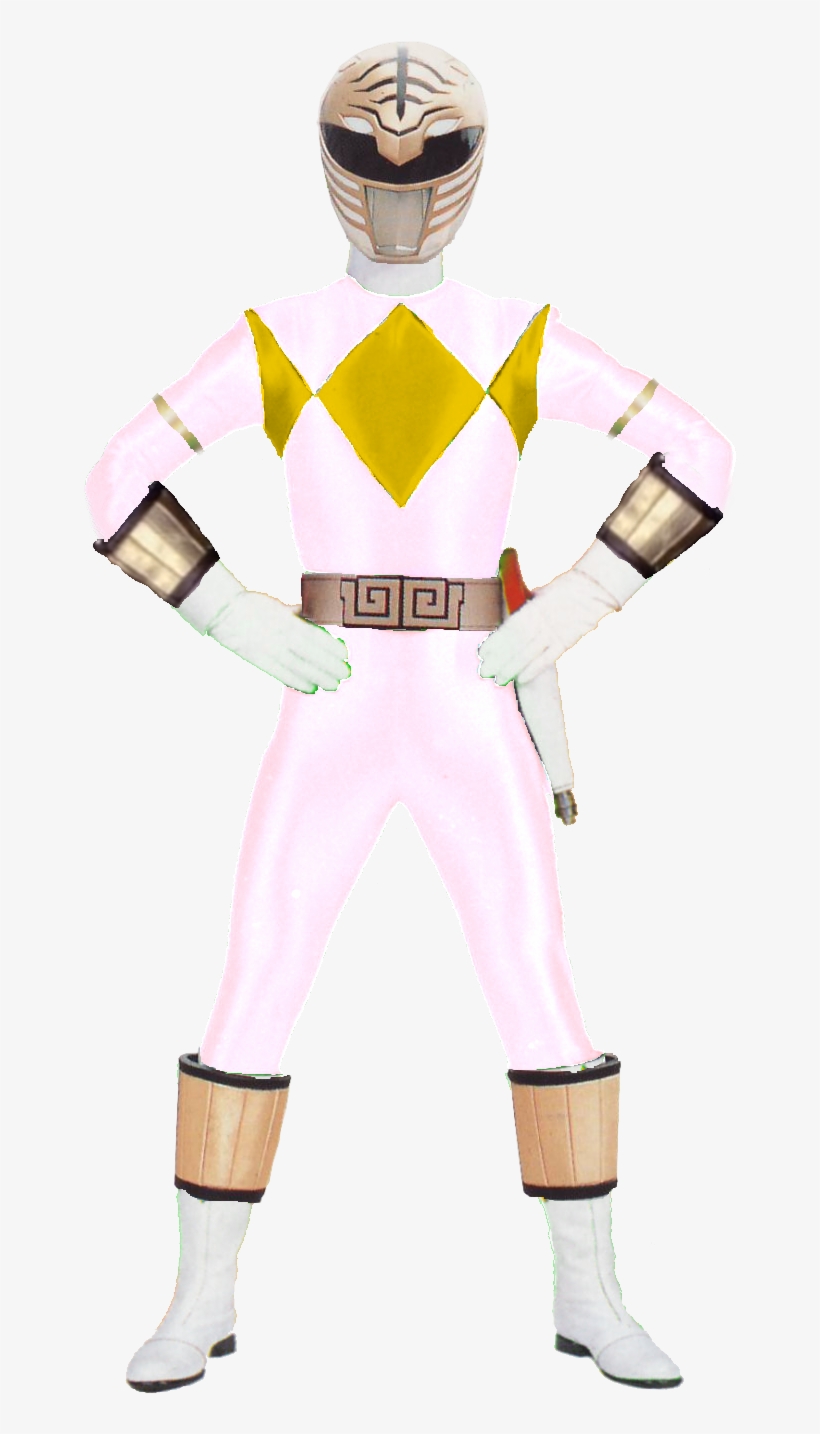 Mmpr-white No Shield - Power Rangers Mighty Morphin White Ranger Without Shield, transparent png #4925549