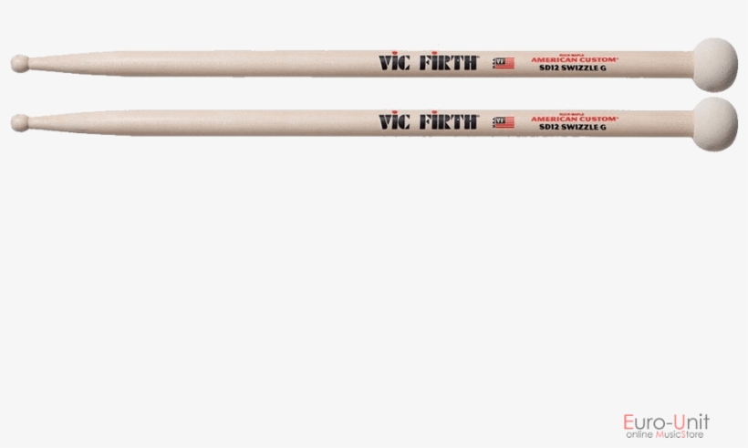 Product Finder - Vic Firth American Custom Sd6 Swizzle B Baguette Batterie, transparent png #4925949