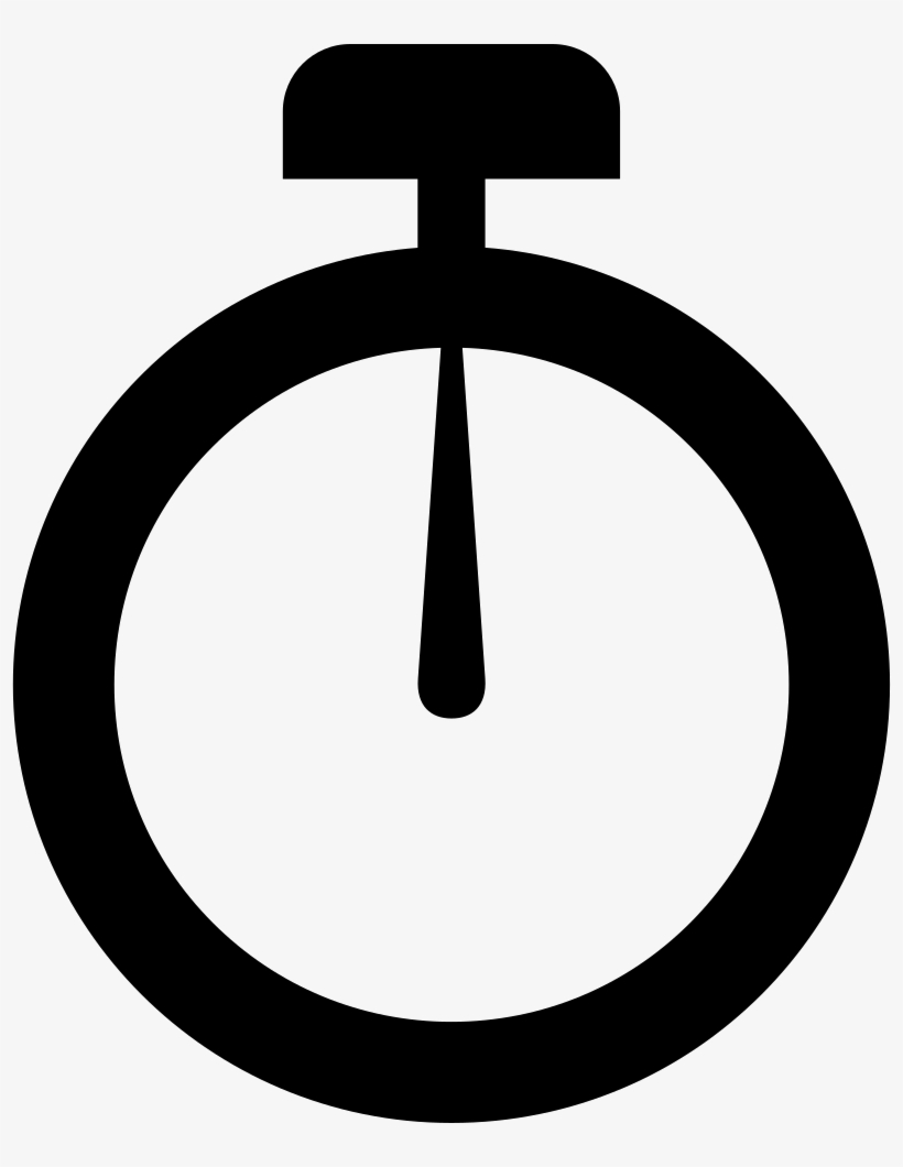 Stopwatch Comments - Timer Icon, transparent png #4925955