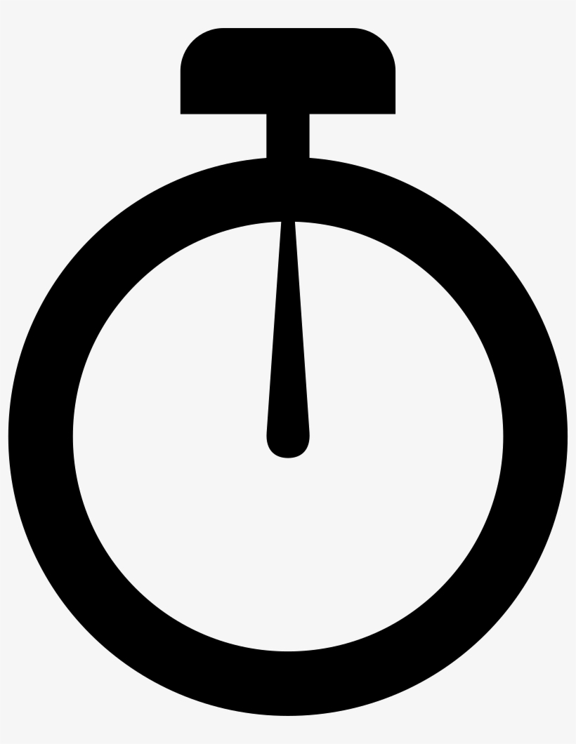 Stopwatch Comments - Timer Icon, transparent png #4925955