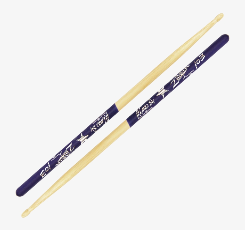 Zildjian Drum Sticks Ringo Starr W/tip Purple Dip - Zildjian Artist Series Ringo Starr Drumsticks Asrs, transparent png #4926099