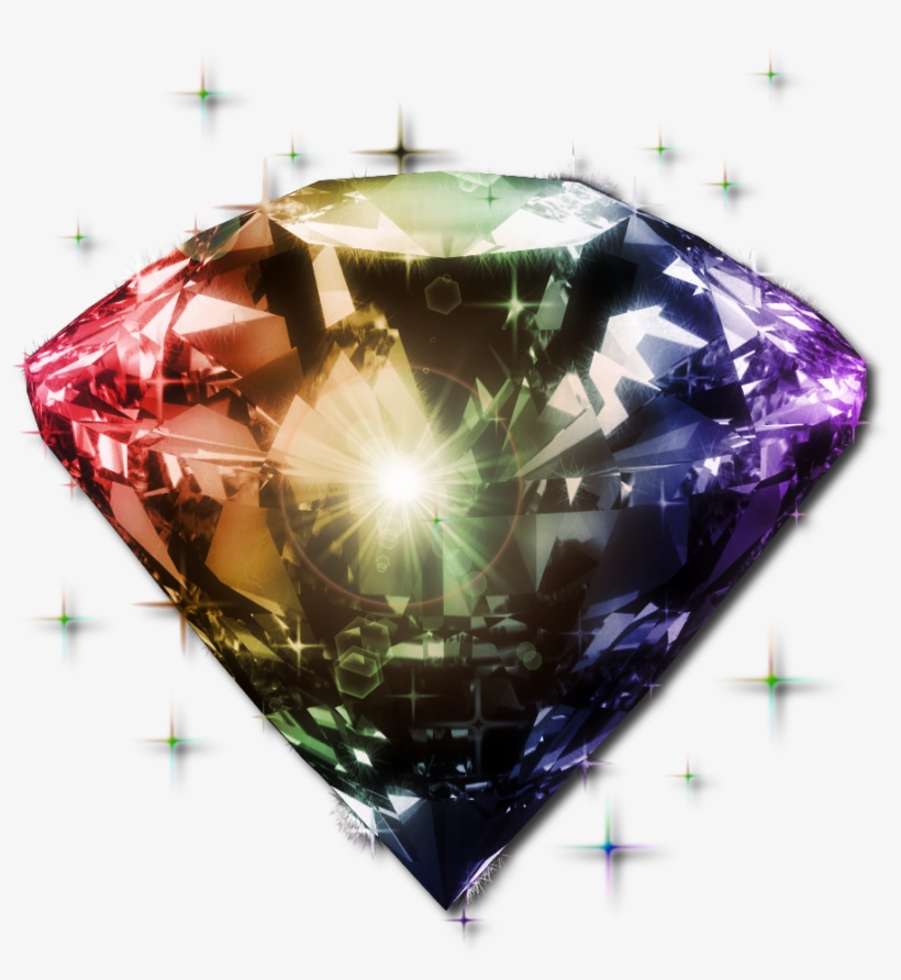 Rainbow Diamond - Desktop Backgrounds Rainbow Diamonds, transparent png #4926558