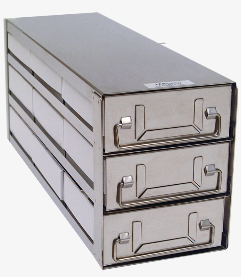 Upright Freezer Drawer Rack W/ 2" Fiberboard Boxes - Upright Freezer Rack With Drawers For Cardboard 2", transparent png #4926742