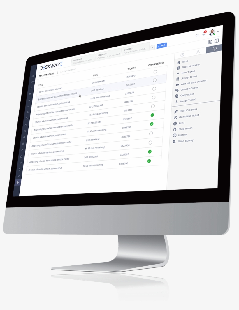 Deskware App Monitor Preview - Computer Monitor, transparent png #4927156