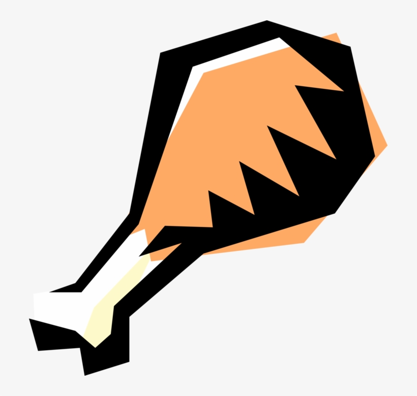 Turkey Drumstick Image Illustration - Illustration, transparent png #4927363