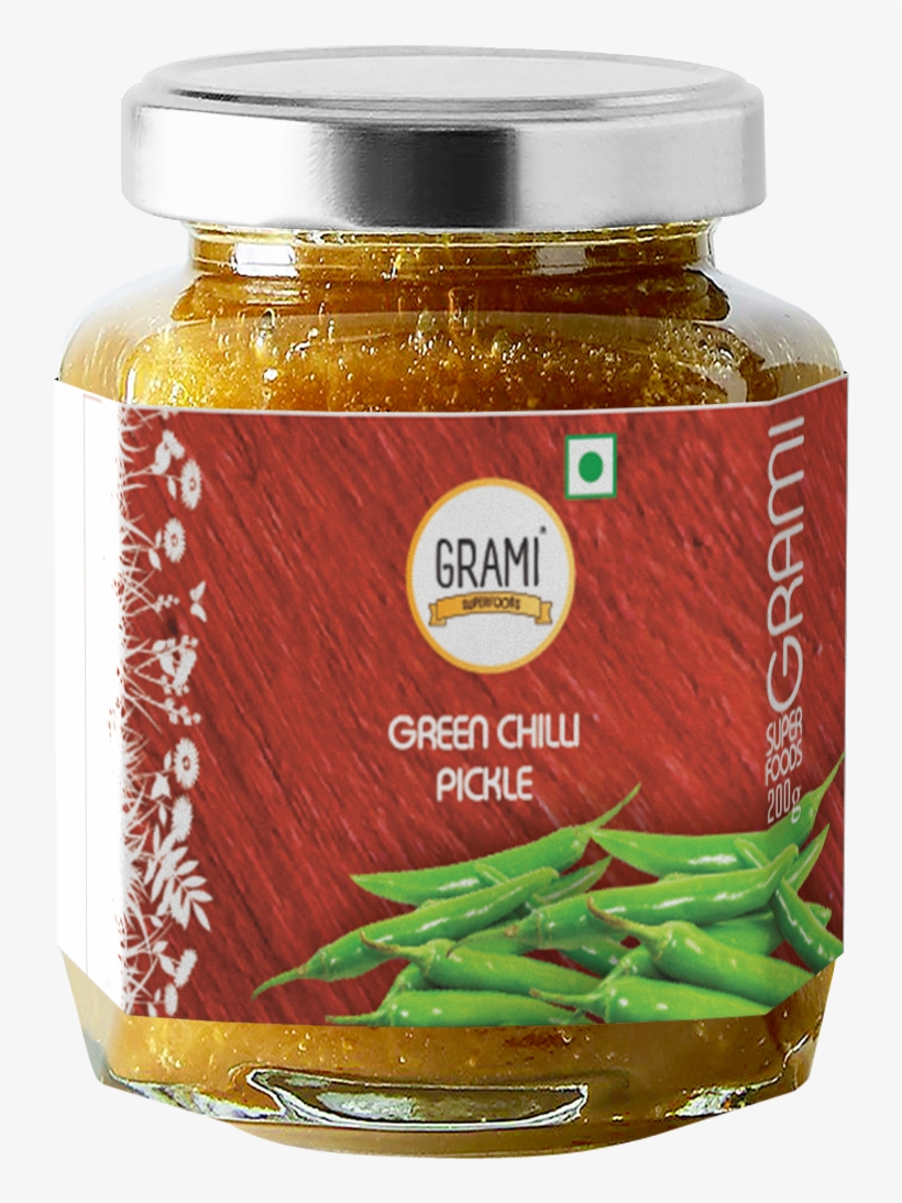 Green Chilli Pickle, 300gms - 24 Bridal Shower Sticker, Bride Silhouette Bridal Shower,, transparent png #4927479