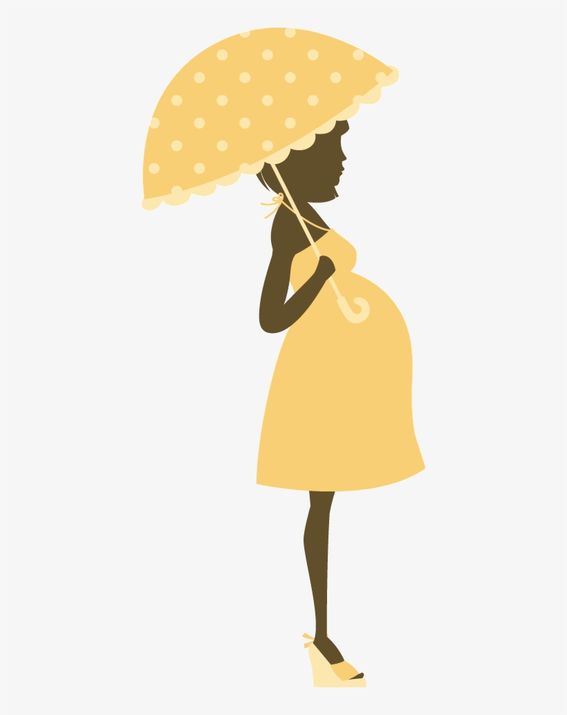 Graphic Library Stock Gr Vida E Beb Minus Pinterest - Yellow Pregnant Lady Clipart, transparent png #4928014