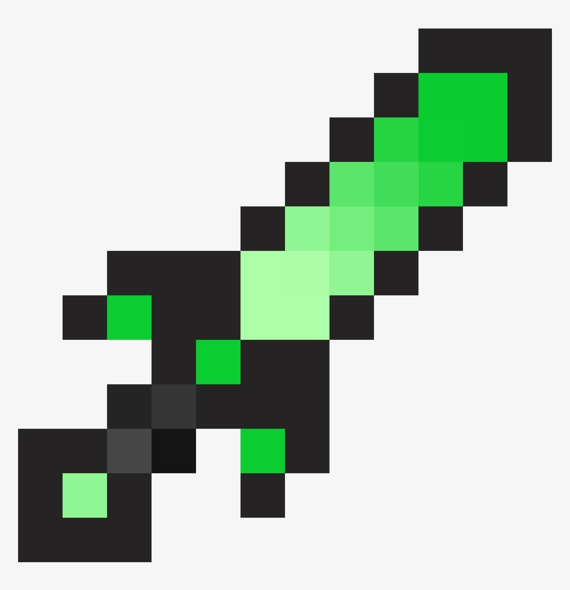 Épée Minecraft Png - Minecraft Diamond Pickaxe Enchanted, transparent png #4928478