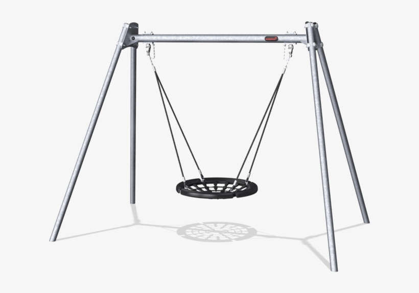 Birds Nest Swing H=2,5m, Ø100cm Nest - Quiltet Tæppe - Sildeben, transparent png #4929169