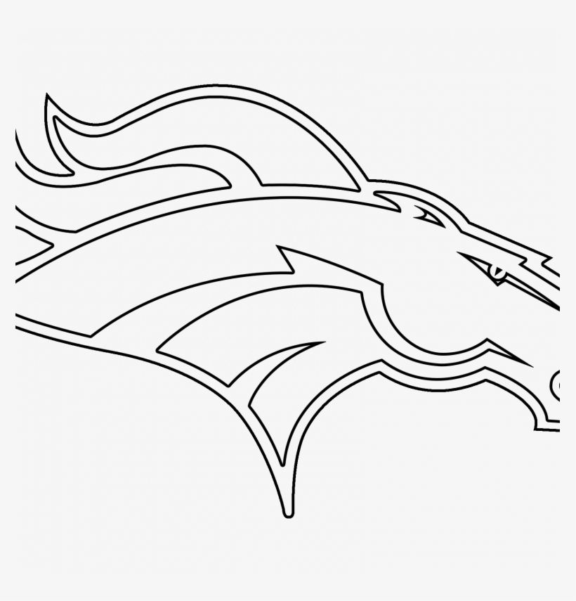 Denver Broncos Logo Transparent Vector Freebie Supply - Denver Broncos Vector Logo, transparent png #4929306