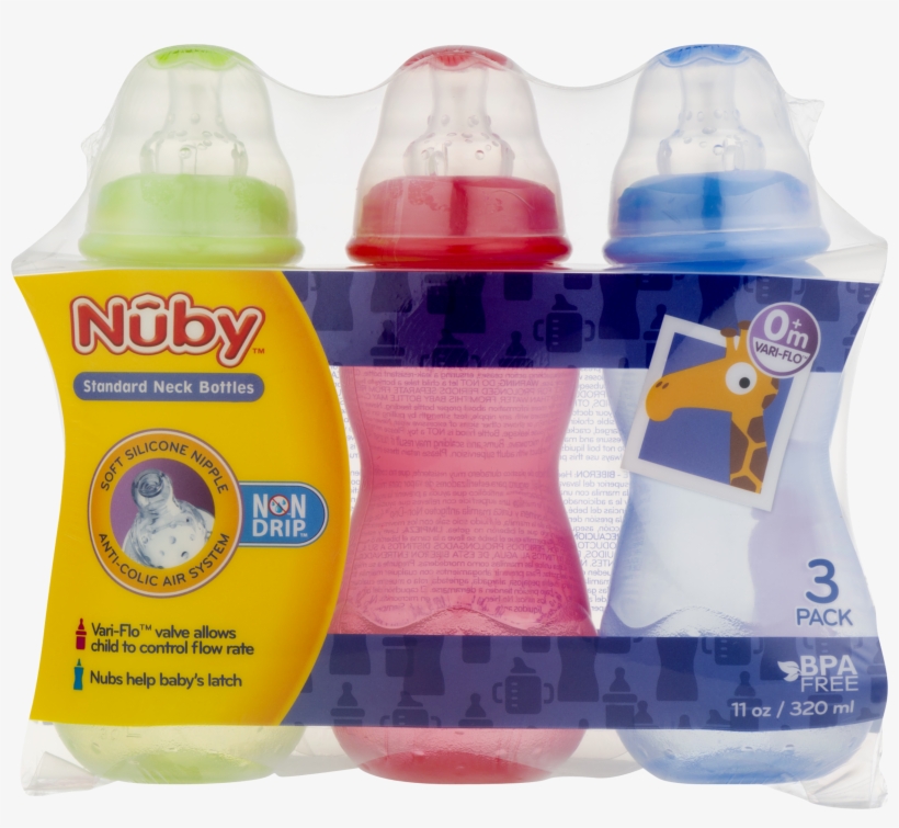 nuby bottles 3 pack