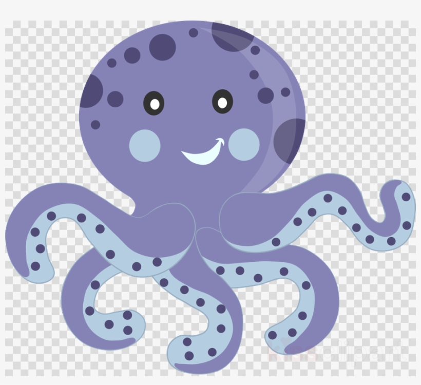 Cute Sea Animals Png Clipart Sea Creatures Clip Art - Cute Sea Animals Png, transparent png #4929920