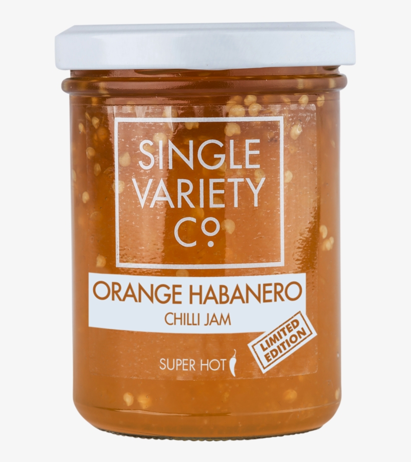 Limited Edition Orange Habanero Chilli Jam- Super Hot, transparent png #4930808