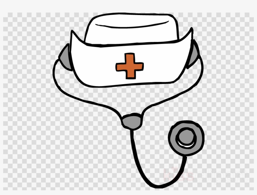 Download Drawing Of A Nurse Hat Clipart Nurse's Cap - Nursing Clip Art, transparent png #4931222