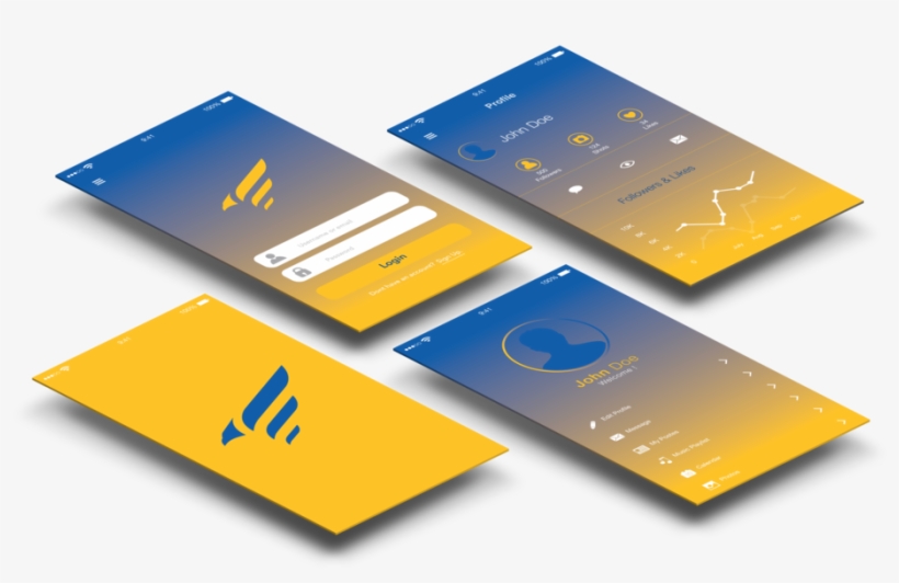 Perspective App Screens Mock Up Fleet America, transparent png #4931494