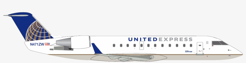 New United Airlines, transparent png #4932127