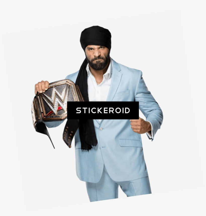 Jinder Mahal Suit Belt - Jinder Mahal, transparent png #4932264
