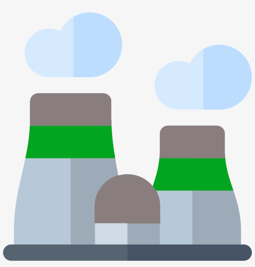 Power Plants - Power Plant Cartoon, transparent png #4932316