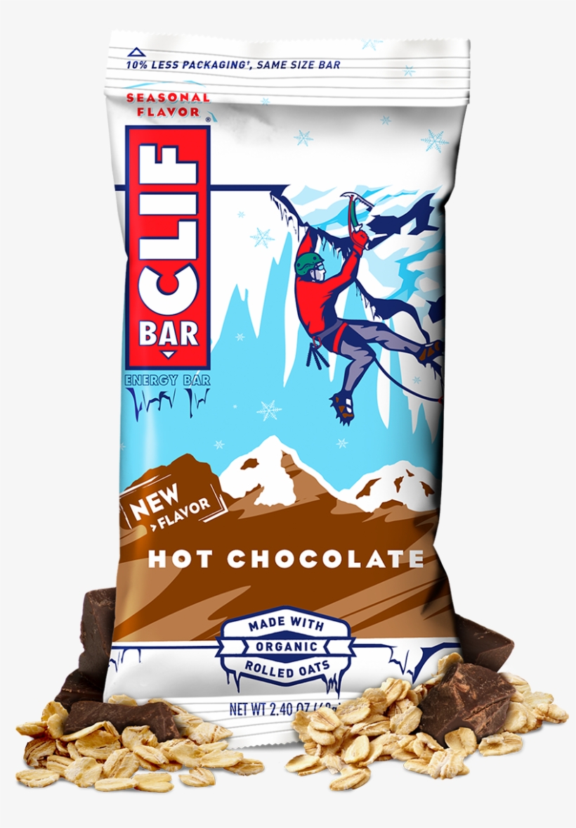 Clif Hot Chocolate - Clif Bar - Energy Bar, Hot Chocolate - 12 Bars, transparent png #4933060