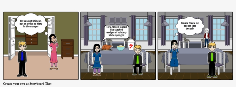 Chinese Girl Attempts To Get At The Guy - Christmas Day, transparent png #4934116