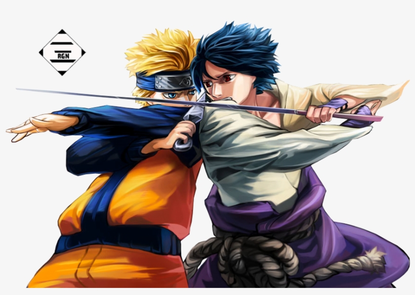 Size - Naruto Vs Sasuke Png, transparent png #4934436