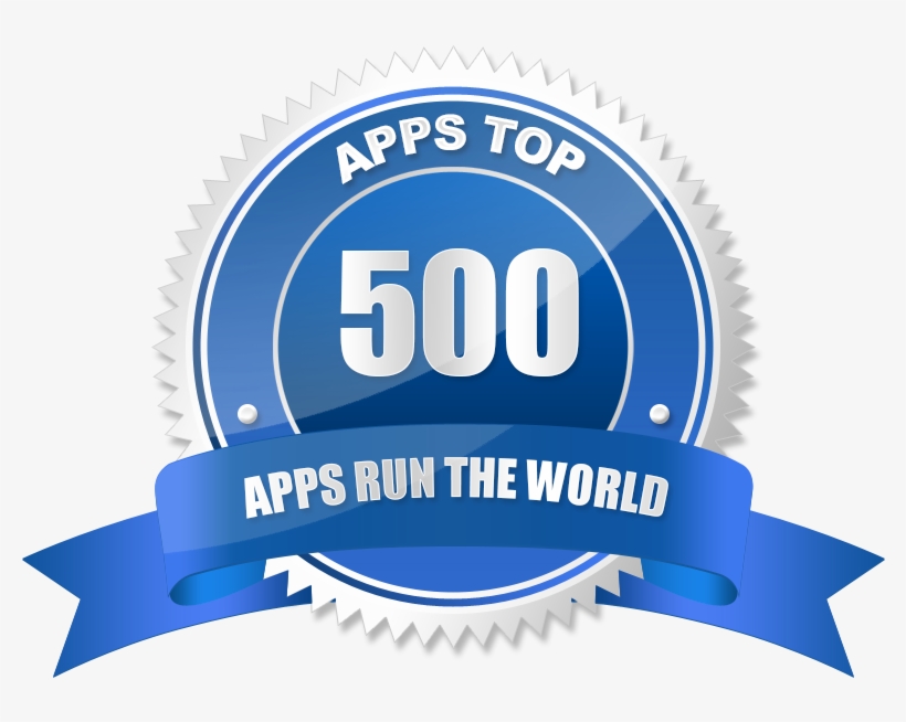 Apps Top 500 Vendor Reward Badge - Excellent Customer Service Award, transparent png #4934498