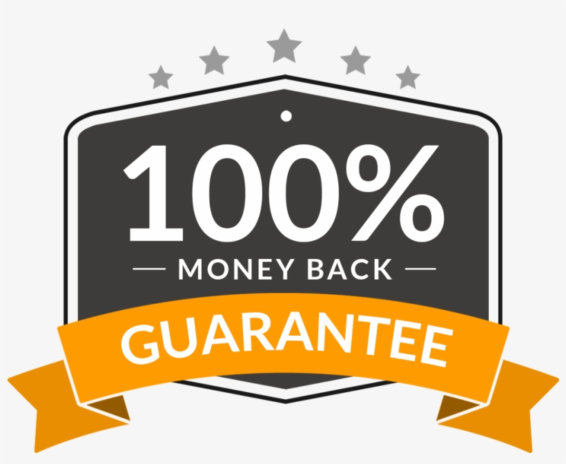 Money-back Guarantee - 100 Money Back Guarantee Png, transparent png #4935102