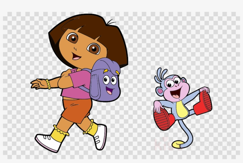 Dora With Backpack Clipart Swiper Tico Backpack - Dora The Explorer, transparent png #4935651