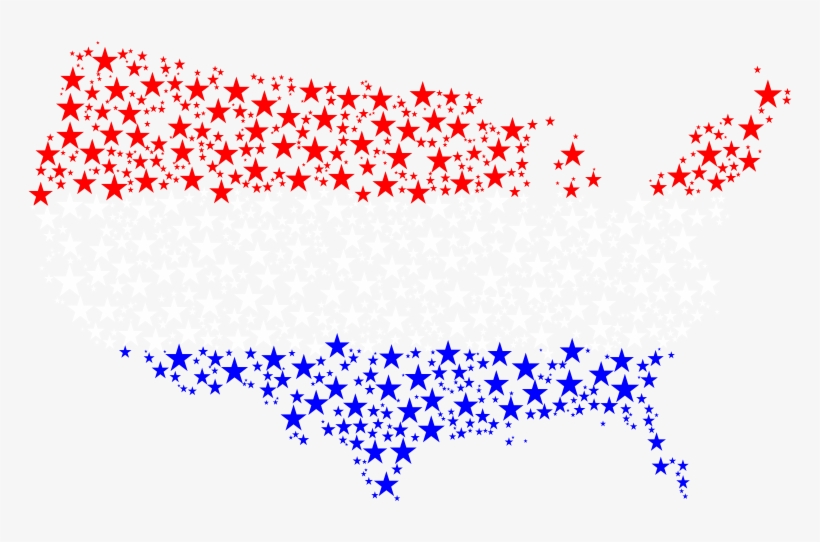 Thumbs Up Germany Clip Art - Red White And Blue Star Clip Art, transparent png #4935804