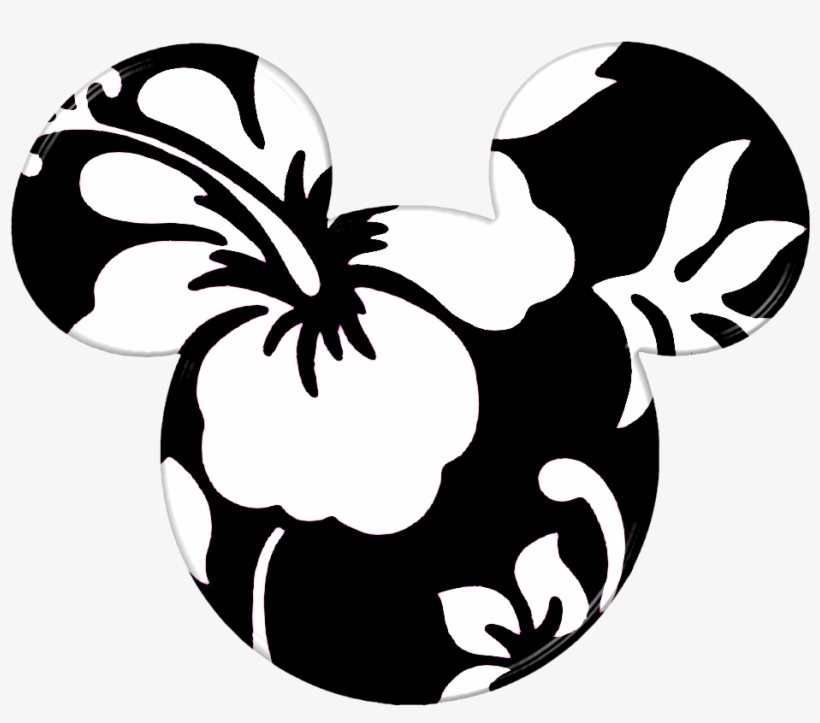 Mickey Head, Mickey Shirt, Disney Mickey, Disney Fun, - Hawaiian Mickey Mouse Head, transparent png #4936598