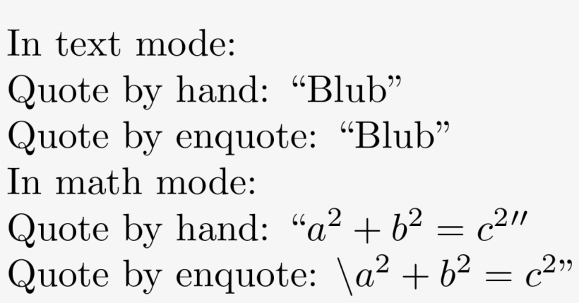 Quotes Math Mode - Quotation, transparent png #4939161