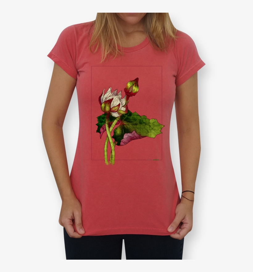 Camiseta Lotus - Camiseta Feiticeira Escarlate, transparent png #4941517