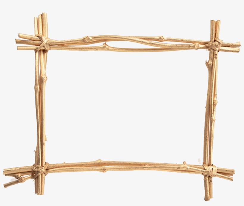 Picture Frame Clip Art Transprent Free - Bamboo Frame Clipart, transparent png #4941780