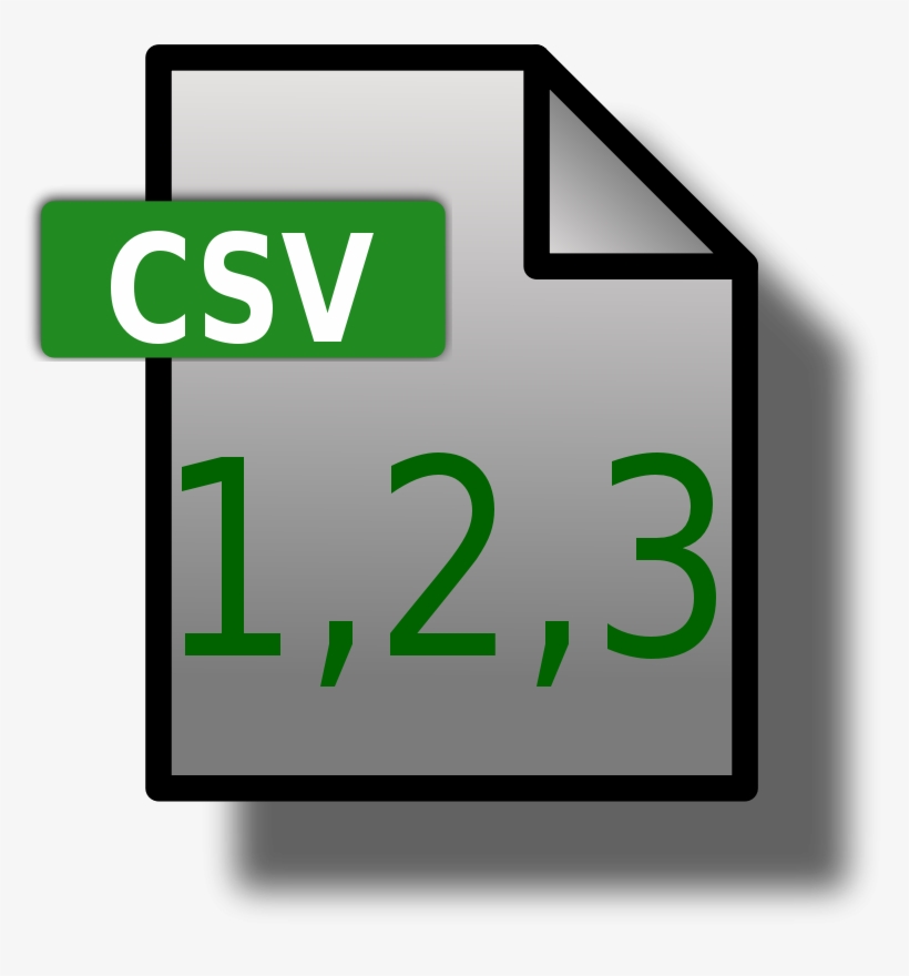 Csv Es Un Formato De Archivo Muy Extendido Para El - Html Clipart, transparent png #4942401