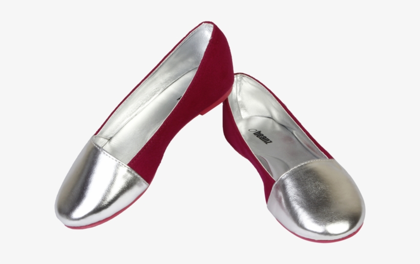 Girls Casual Slipon Ballerina Shoe - Ballet Flat, transparent png #4942464