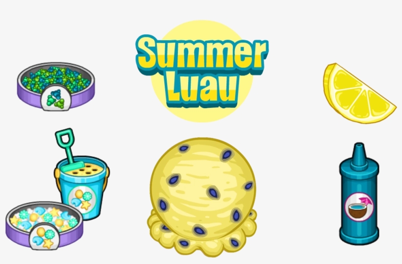 Summer Luau Ingredients - Summer Luau, transparent png #4942597