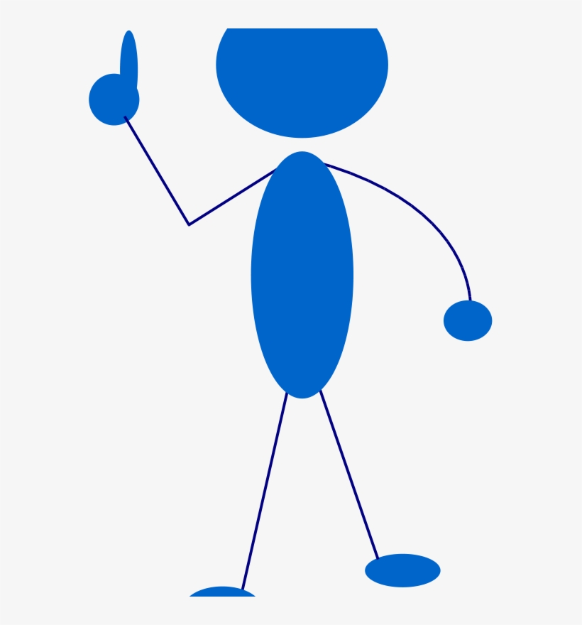 Bold Black Stick Figure - Stick Man With No Background - Free Transparent  PNG Download - PNGkey