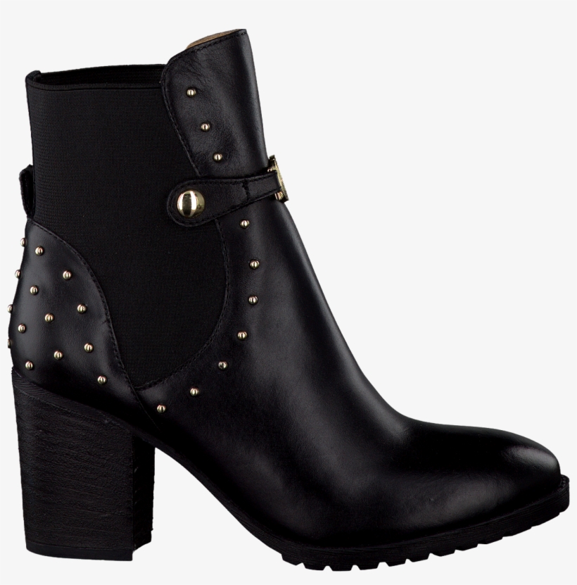 Armani Jeans Ladies High Heel Ankle Boots In Black - Fashion Boot, transparent png #4943444