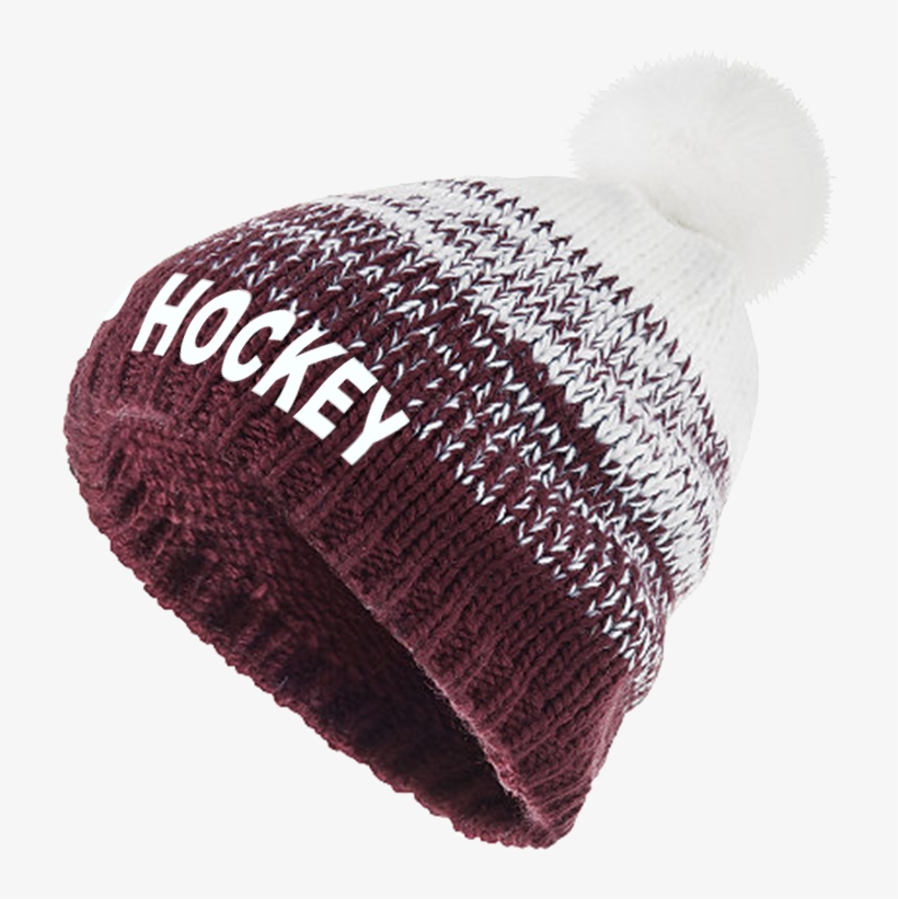 Sjp Ascent Pom Pom Beanie - Holloway Ascent Beanie Maroon/white (red/white) One, transparent png #4943721